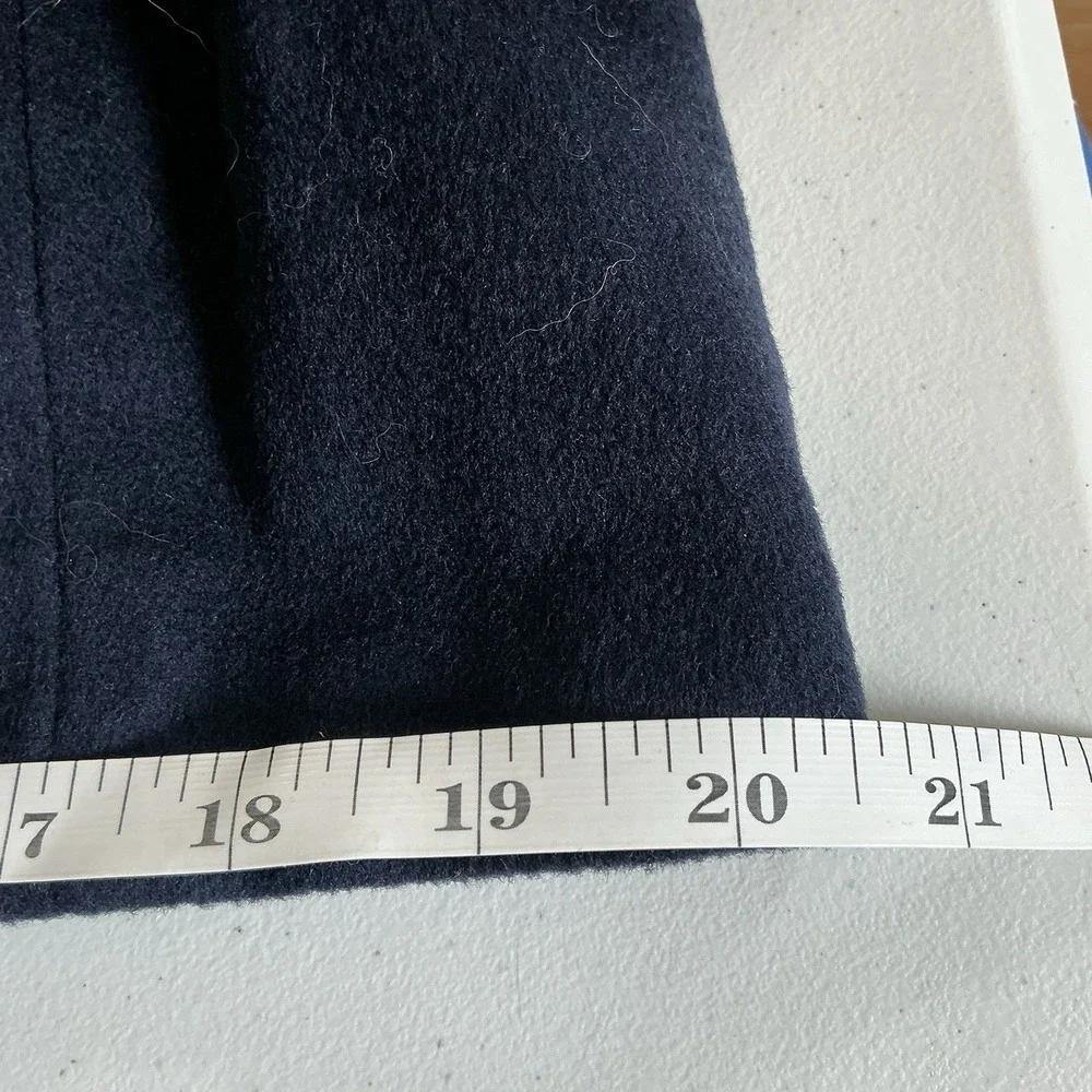 Vintage 1950s/60s Fieldston Grow-A-Year Boy's Navy Wool Sailor Pea Coat‎ Set